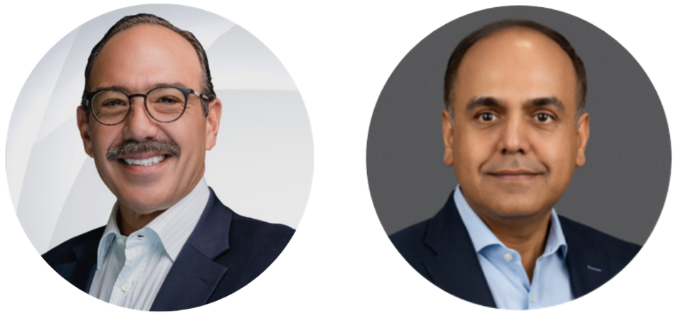 An image of Sandeep Patel, Chief Financial Officer and Pavlos Pavlidis, President of Bend Bioscience.